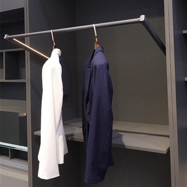 Ascenseur de tringle à vêtements pour chambre à coucher intérieure